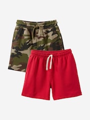 Cotton On Red Essential Shorts 2 Pack - Image 1 of 7