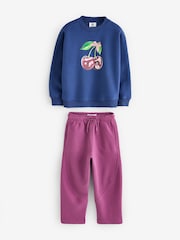 Zestaw Cotton On Sammy: bluza o kroju oversize z wycięciem pod szyją i spodnie dresowe z obszernymi nogawkami - Obraz 1 z 1