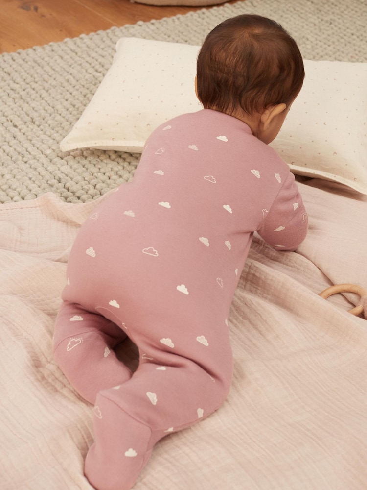 Pink 2.5 Tog Wadded Single Sleepsuit - Image 2 of 6