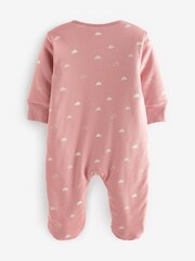 Pink 2.5 Tog Wadded Single Sleepsuit - Image 5 of 6