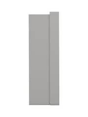 Wiemann Grey Peyton Glass and Mirror Sliding 1.6m Sliding Semi Fitted Wardrobe - Image 5 of 6