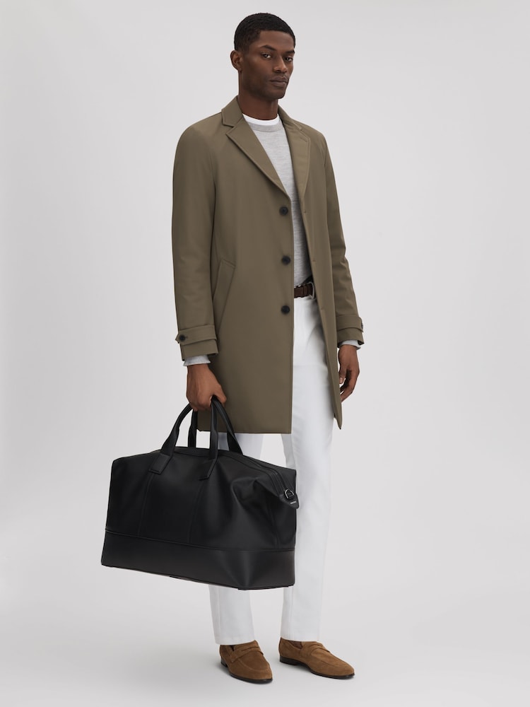 Reiss Carter Reisetasche aus Leder - Bild 2 von 6