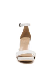 Weiß - Naturalizer Joy Ledersandalen mit Absatz - Bild 3 von 6