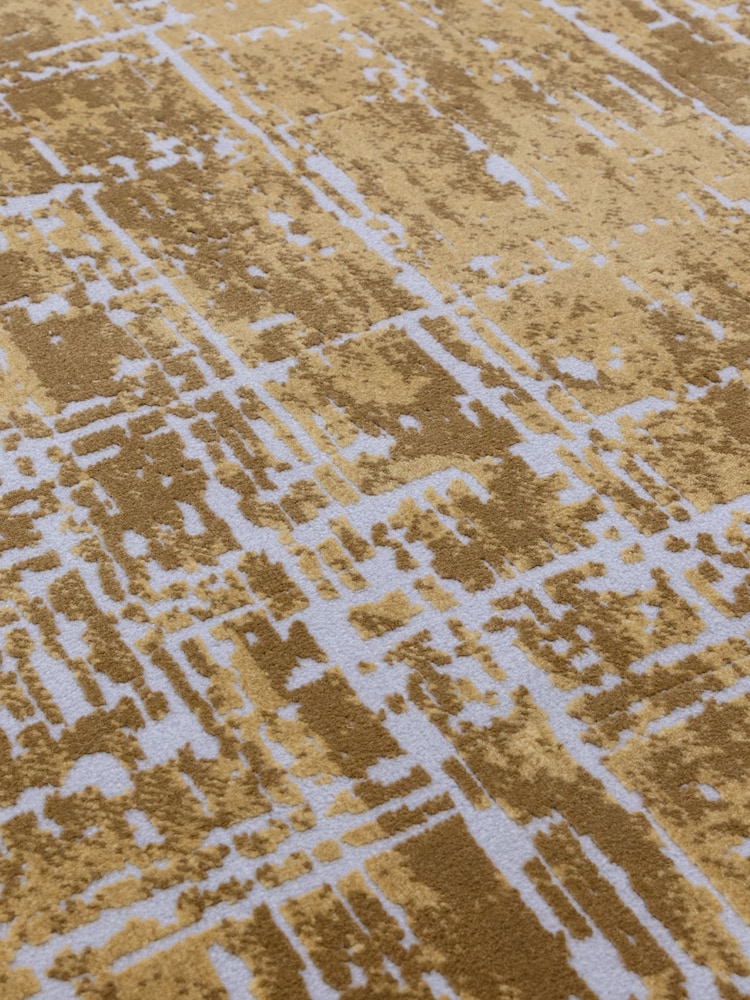 Asiatic Rugs Gold Kuza Abstract Rug - Image 4 of 4