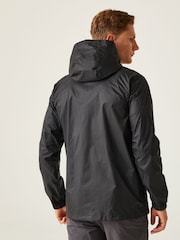 Negro - Regatta Mens Waterproof Pack It Jacket III - Imagen 2 de 10