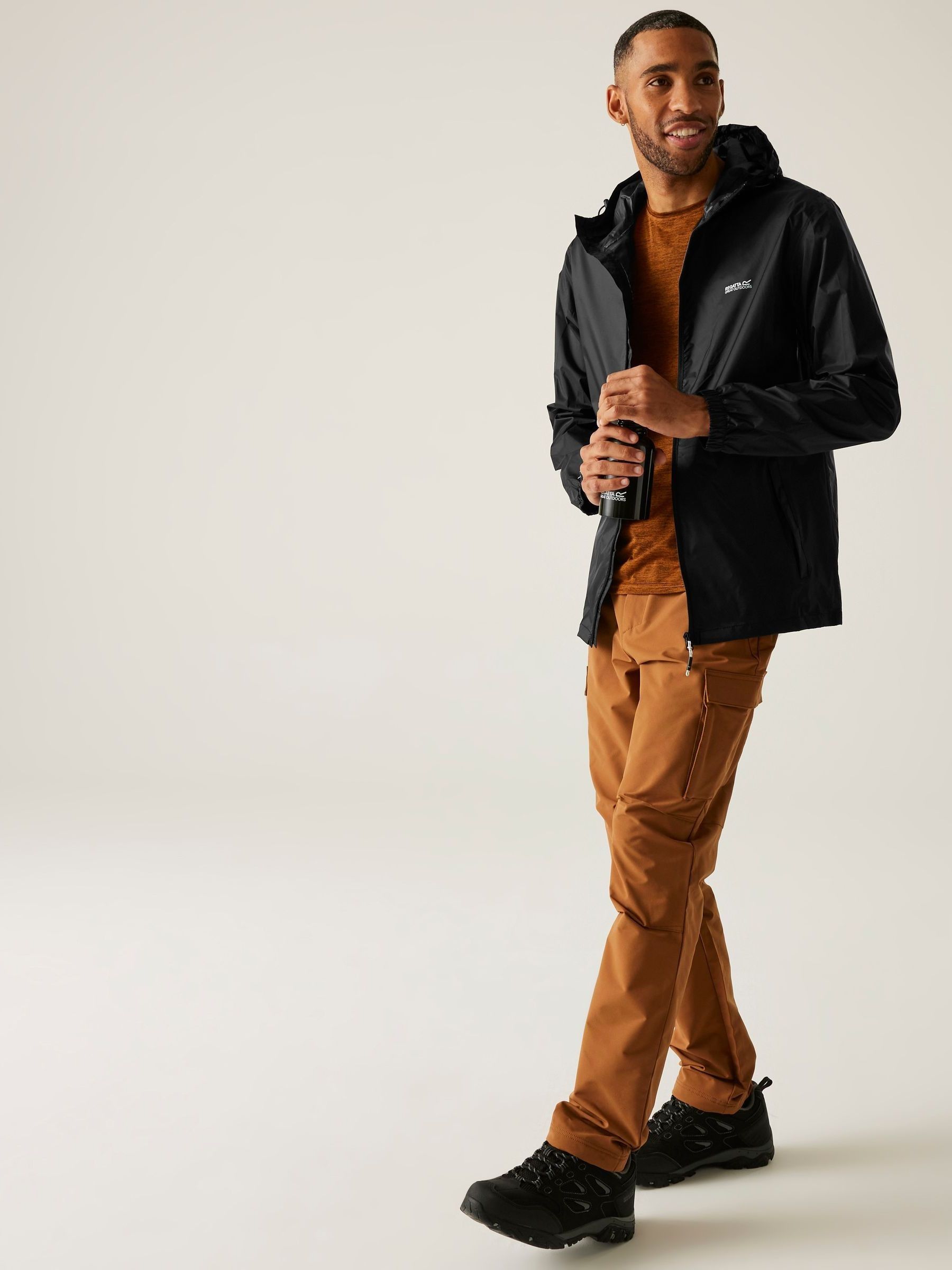 Buy Regatta Black Mens Waterproof Pack It Jacket III from Next