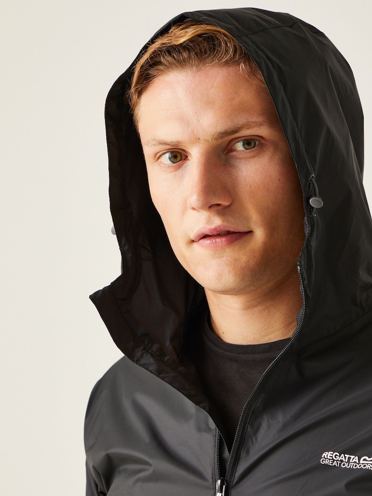 Чорний - Regatta Mens Waterproof набір It куртка III - Image 4 of 10