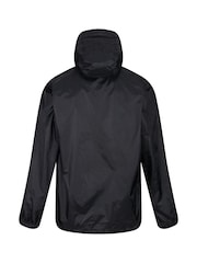 Negro - Regatta Mens Waterproof Pack It Jacket III - Imagen 8 de 10