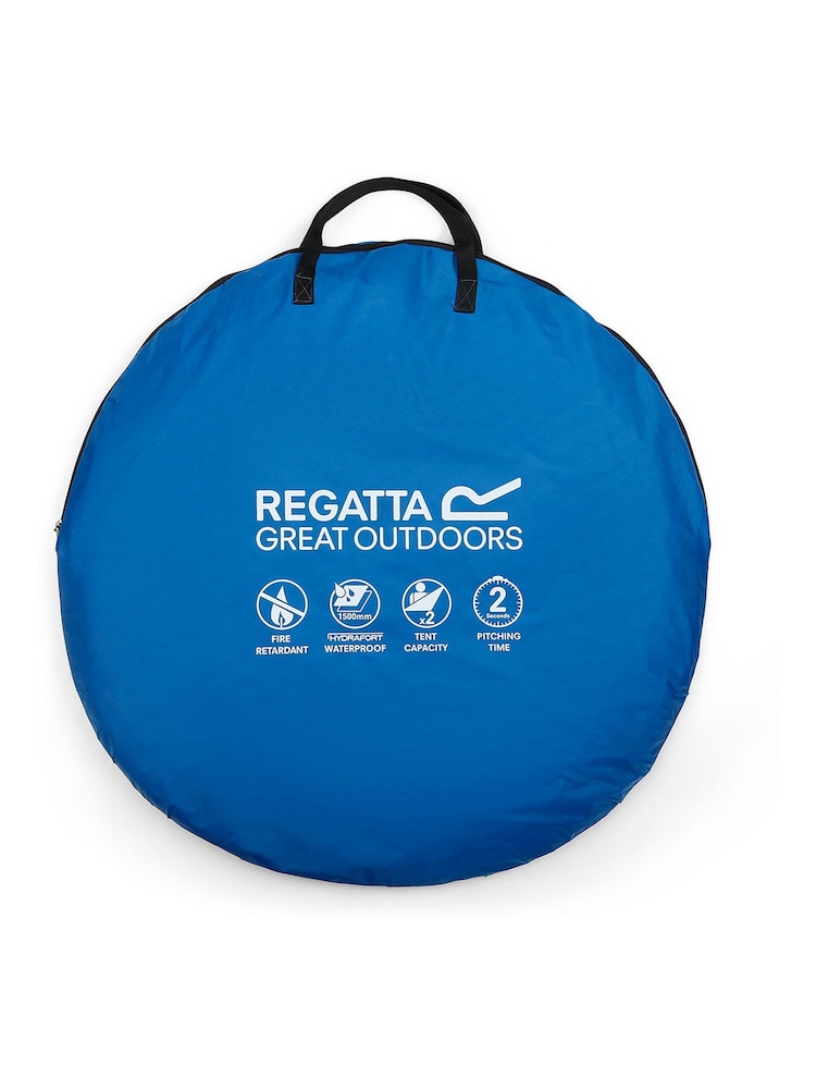 Regatta Blue Malawi V2 2 Person Pop Up Tent - Image 6 of 6 Regatta Blue Malawi V2 2 Person Pop Up Tent - Image 6 of 6