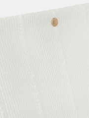 Mint Velvet White Ripple Hardware Bikini Briefs - Image 5 of 5