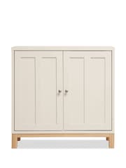 Cream Malvern Oak Effect Slim Sideboard - Image 6 of 8
