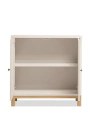 Cream Malvern Oak Effect Slim Sideboard - Image 7 of 8