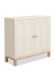 Cream Malvern Oak Effect Slim Sideboard - Image 8 of 8