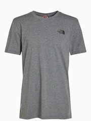 The North Face Grey Simple Dome Short Sleeve T-Shirt - Image 4 of 4
