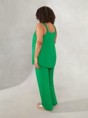 Live Unlimited Curve Green Wide Leg Trousers - Image 2 of 7