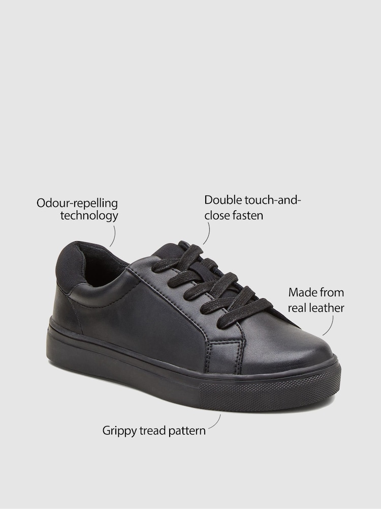 Schwarz - Schnürschuhe für die Schule - Bild 11 von 11 Schwarz - Schnürschuhe für die Schule - Bild 11 von 11