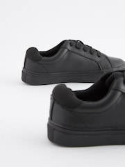Schwarz - Schnürschuhe für die Schule - Bild 3 von 11