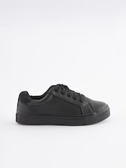 Schwarz - Schnürschuhe für die Schule - Bild 5 von 11