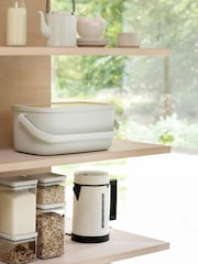 Brabantia Light Grey Nic Bread Bin - Image 1 of 6