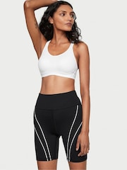 Victoria's Secret White Lightweight Mesh Medium Support Sports Bra - Image 3 of 4