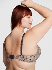 Victoria's Secret PINK Brown Leopard Non Wired Push Up Bra - Image 2 of 3