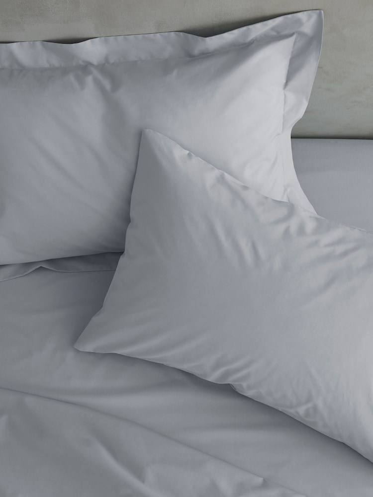 Catherine Lansfield Grey Percale Extra Deep Fitted Sheet - Image 2 of 3