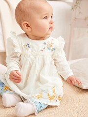 White Lace Trim Baby Socks 3 Pack (0mths-2yrs) - Image 7 of 16