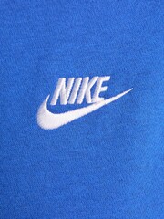 Albastru regal - Hanorac fără fermoar Nike Club  - Image 8 of 12