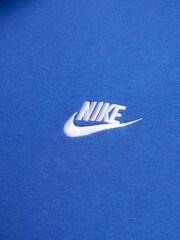 Albastru regal - Hanorac fără fermoar Nike Club  - Image 12 of 12