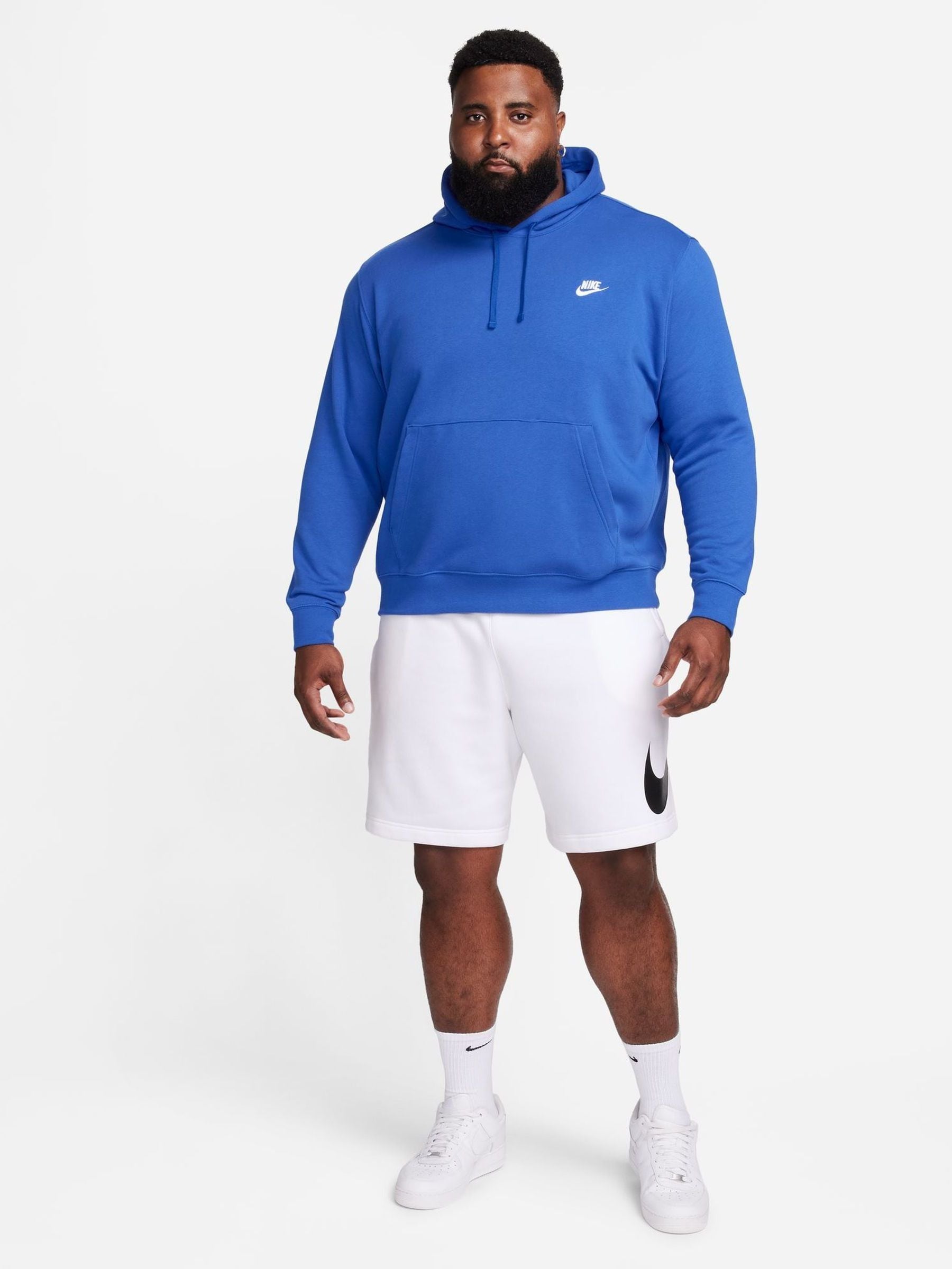 Royal blue nike hoodie mens on sale