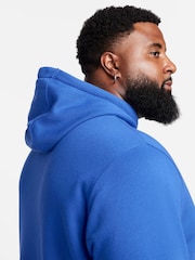Nike Royal Blue Club Pullover Hoodie - Image 8 of 10