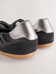 Black Forever Comfort® Sneakerina Flats - Image 12 of 12