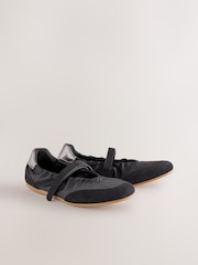 Black Forever Comfort® Sneakerina Flats - Image 7 of 12