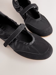 Black Forever Comfort® Sneakerina Flats - Image 9 of 12