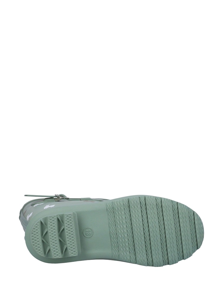 Cotswolds Green Farmyard Junior Wellington Wellies - Image 3 of 3
