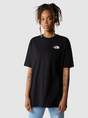 The North Face Black Oversized Simple Dome 100% Cotton T-Shirt - Image 4 of 5