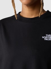 The North Face Black Oversized Simple Dome 100% Cotton T-Shirt - Image 5 of 5
