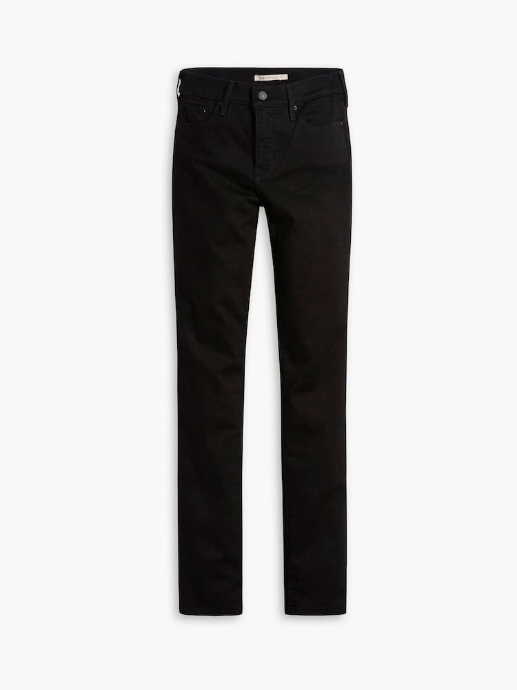 Weiches Schwarz - Levi's® Figurformende Slim 312™ Jeans - Image 4 of 5