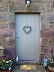 Artsy Mats Brown Elizabeth Olwen Swan Love Coir Doormat - Image 5 of 13
