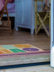 Artsy Mats Brown Elizabeth Olwen Ciao Ciao Coir Doormat - Image 4 of 13
