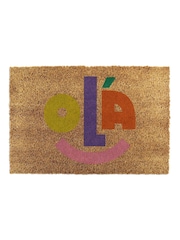 Artsy Mats Brown Elizabeth Olwen Ola Coir Doormat - Image 13 of 13