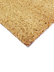 Artsy Mats Brown Elizabeth Olwen Ola Coir Doormat - Image 8 of 13