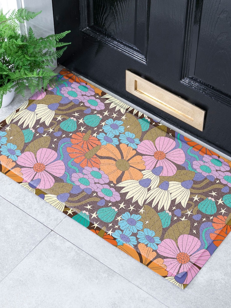 Artsy төсеніштері Elizabeth Olwen Magic Florals үй ішінде, сыртқы есік төсеніші - 4суретінің 1 суреті