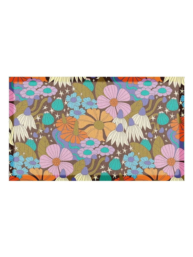 Artsy төсеніштері Elizabeth Olwen Magic Florals үй ішінде, сыртқы есік төсеніші - 4суретінің 4 суреті