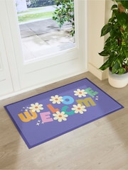 Artsy Mats Multi Elizabeth Olwen Welcome Indoor/Outdoor Doormat - Image 3 of 4
