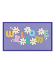 Artsy Mats Multi Elizabeth Olwen Welcome Indoor/Outdoor Doormat - Image 4 of 4