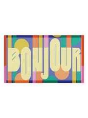 Artsy Mats Elizabeth Olwen Bonjour -ovimatto sisä-/ulkokäyttöön - Kuva 4 / 4