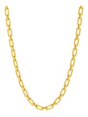 The Edit by Estella Bartlett Gold Tone The Edit Collection Square Link T-Bar Necklace - Image 2 of 5