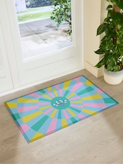 Artsy Mats Elizabeth Olwen Sun Face IndoorOutdoor Mats - Image 3 of 4