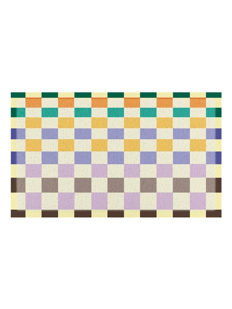 Felpudo Artsy Mats Elizabeth Olwen Cuadros Fade para interiores y exteriores - Imagen 4 de 4 Felpudo Artsy Mats Elizabeth Olwen Cuadros Fade para interiores y exteriores - Imagen 4 de 4
